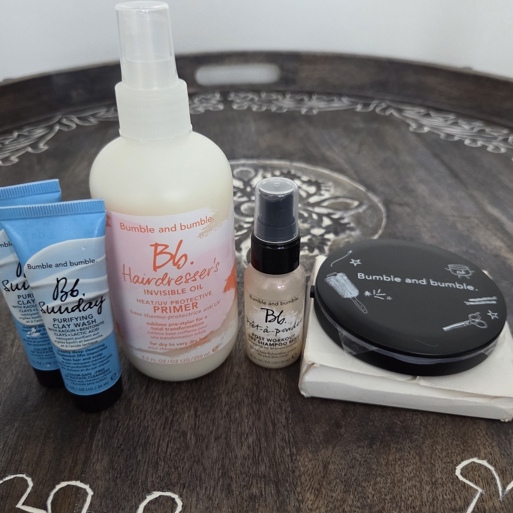 Bumble and bumble Haircare Collection with Blue and Black Packaging